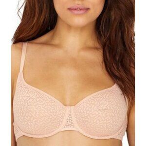#443 Dkny Modern Lace Unlined Demi Bra - Dk4019, 32C